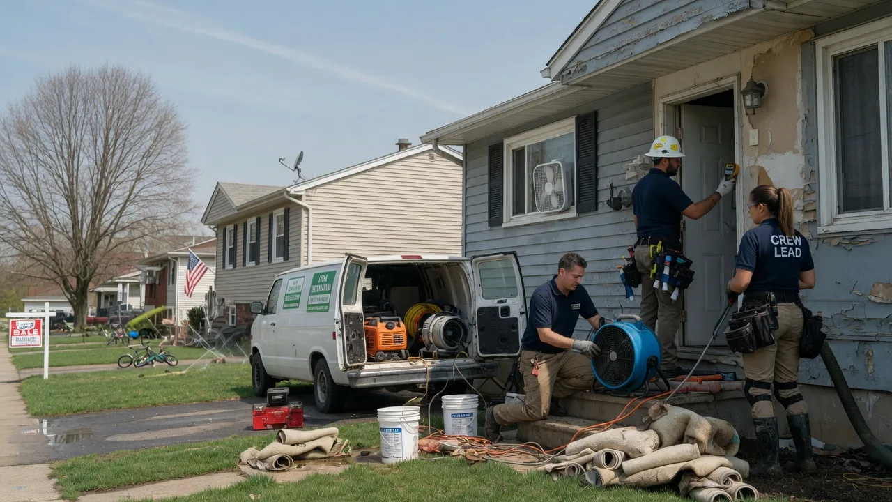Flood Cleanup in Saint Francisville, LA near me